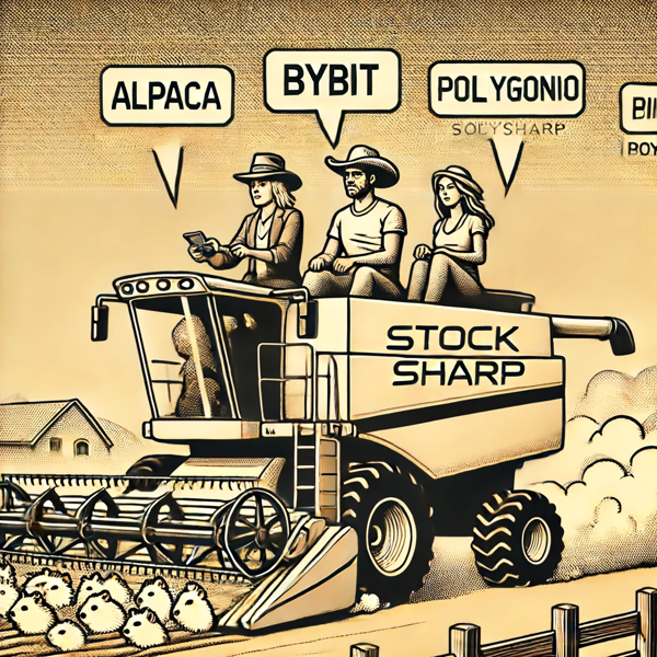 Новые коннекторы: Alpaca, ByBit, Tinkoff, PolygonIO