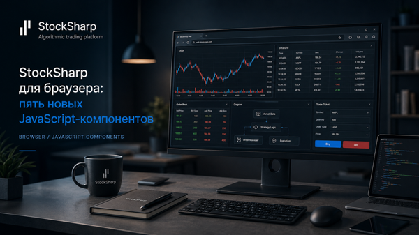 StockSharp für den Browser: fünf neue JavaScript-Komponenten