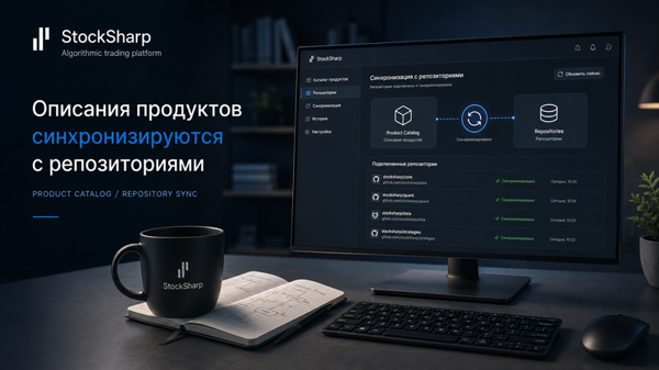 StockSharp-Produktbeschreibungen werden jetzt mit Repositories synchronisiert