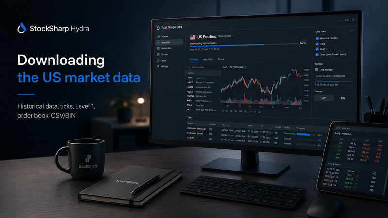 Downloading the US market data via Hydra